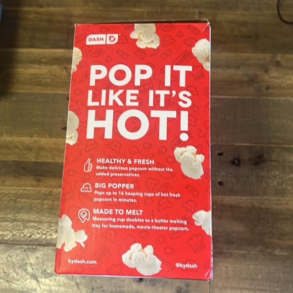 Hot Air Popcorn Popper Maker with Measuring Cup to Portion Popping Corn Kernels - Picture 5 of 7